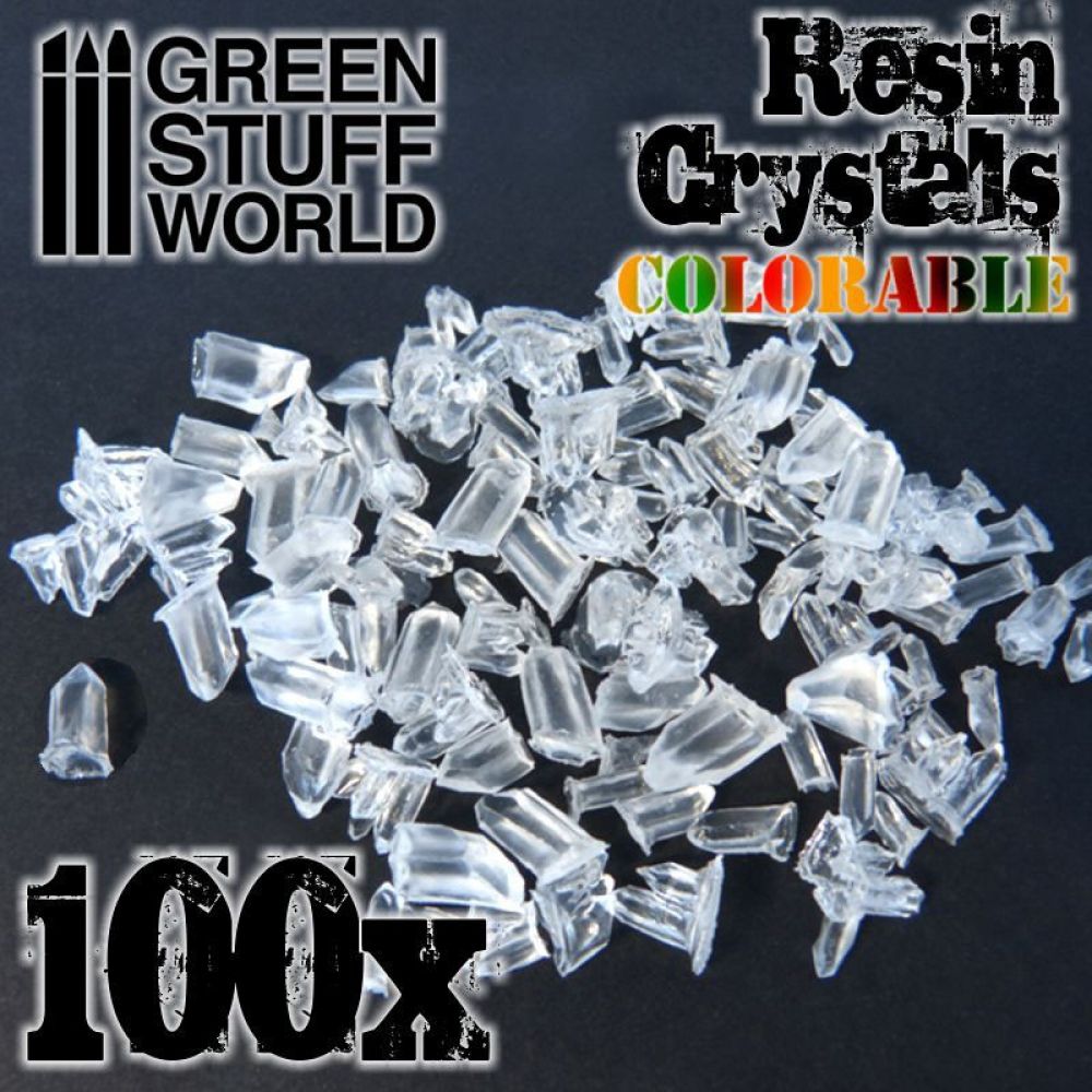 Cristaux résine Transparents