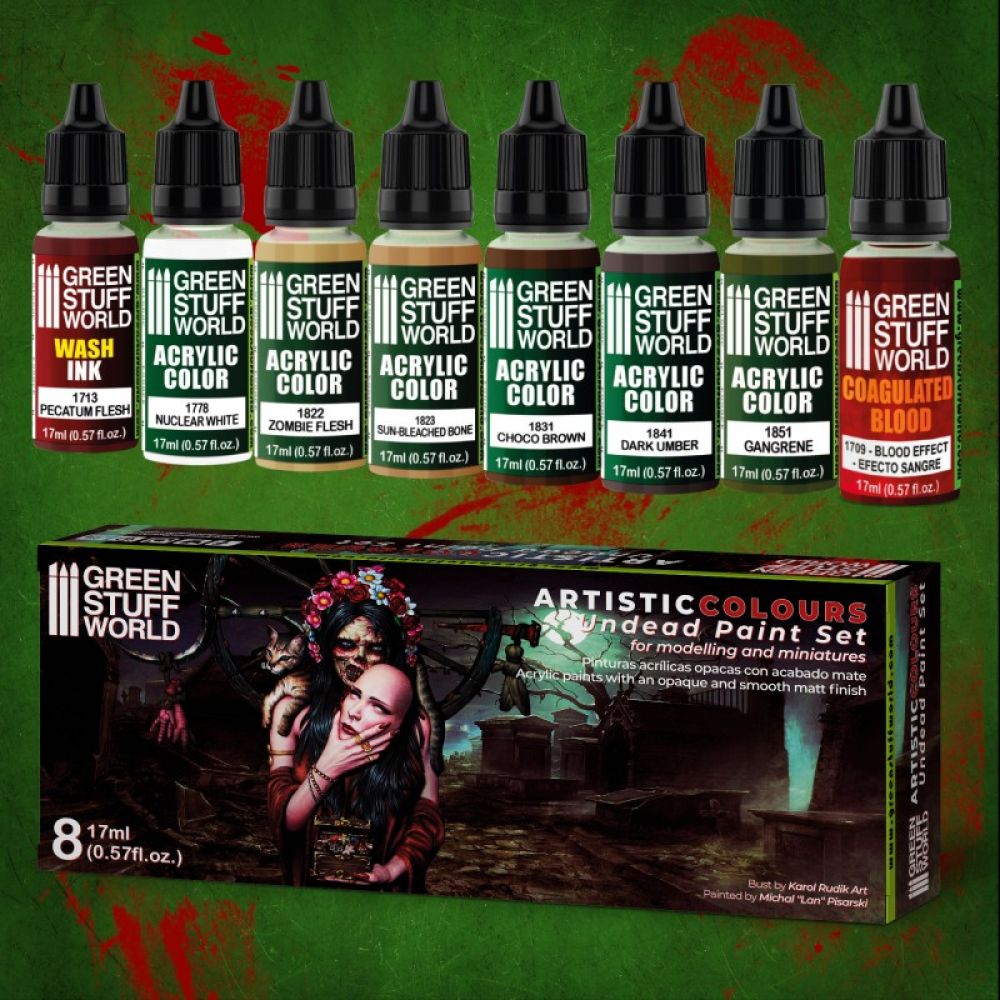 Set Peinture - Mort-vivant(x8)