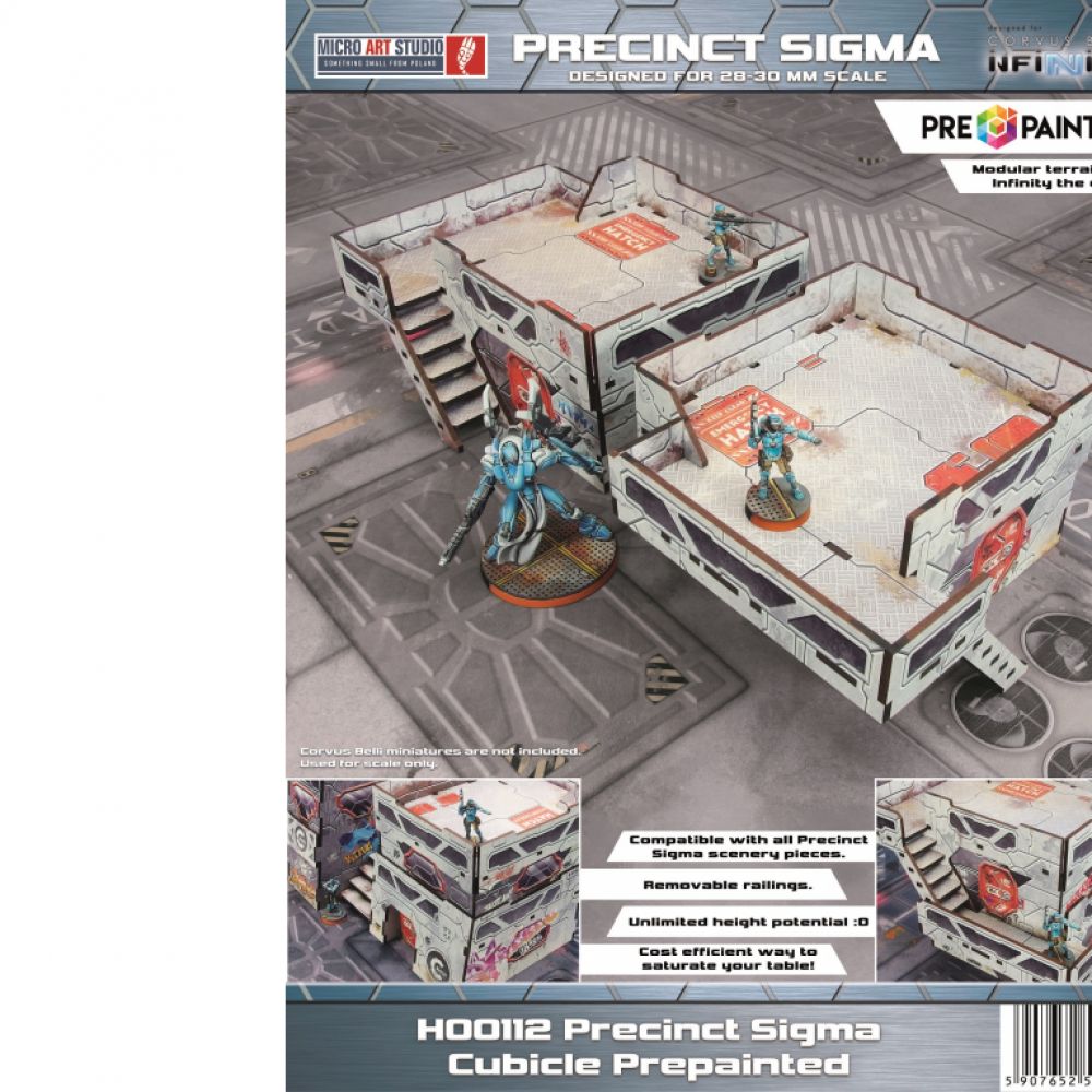 Décor Infinity: Precinct Sigma Cubicle Prepainted (Grey)