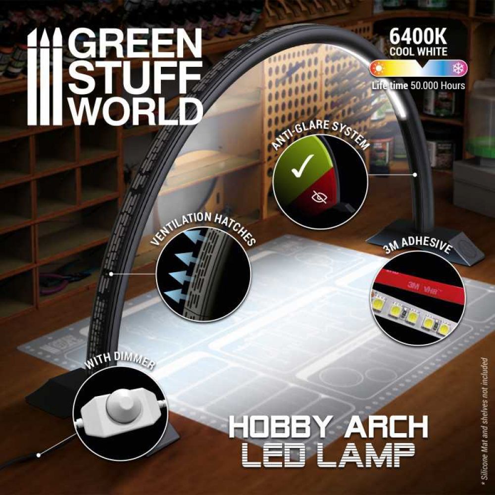 Outillage: Lampe LED Hobby Arch - Darth Black