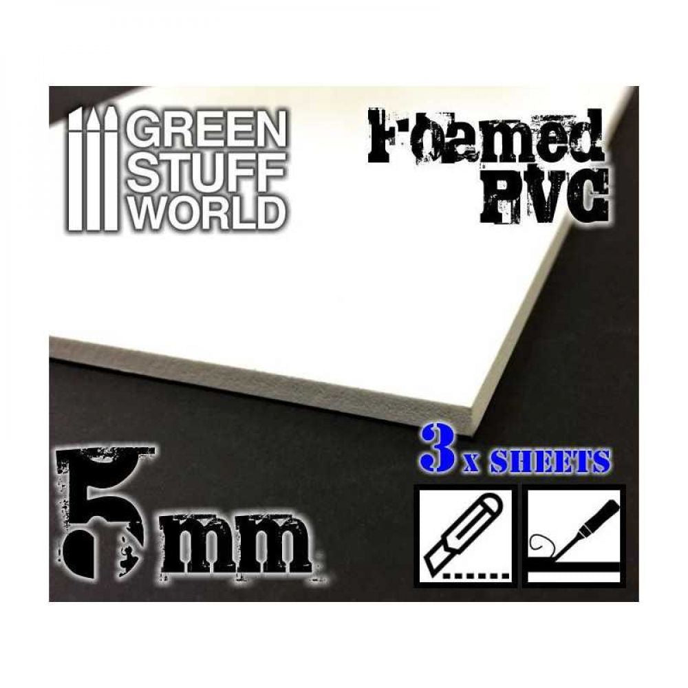 Plaque PVC 5mm (x3)