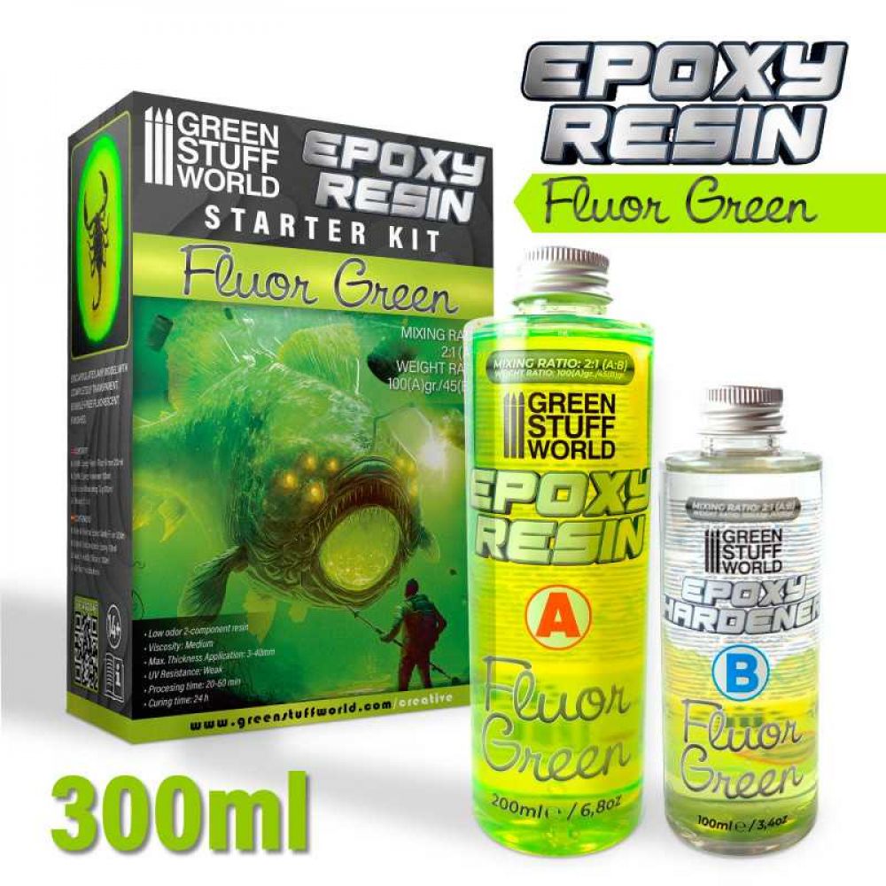 Résine Epoxy - Fluor Green
