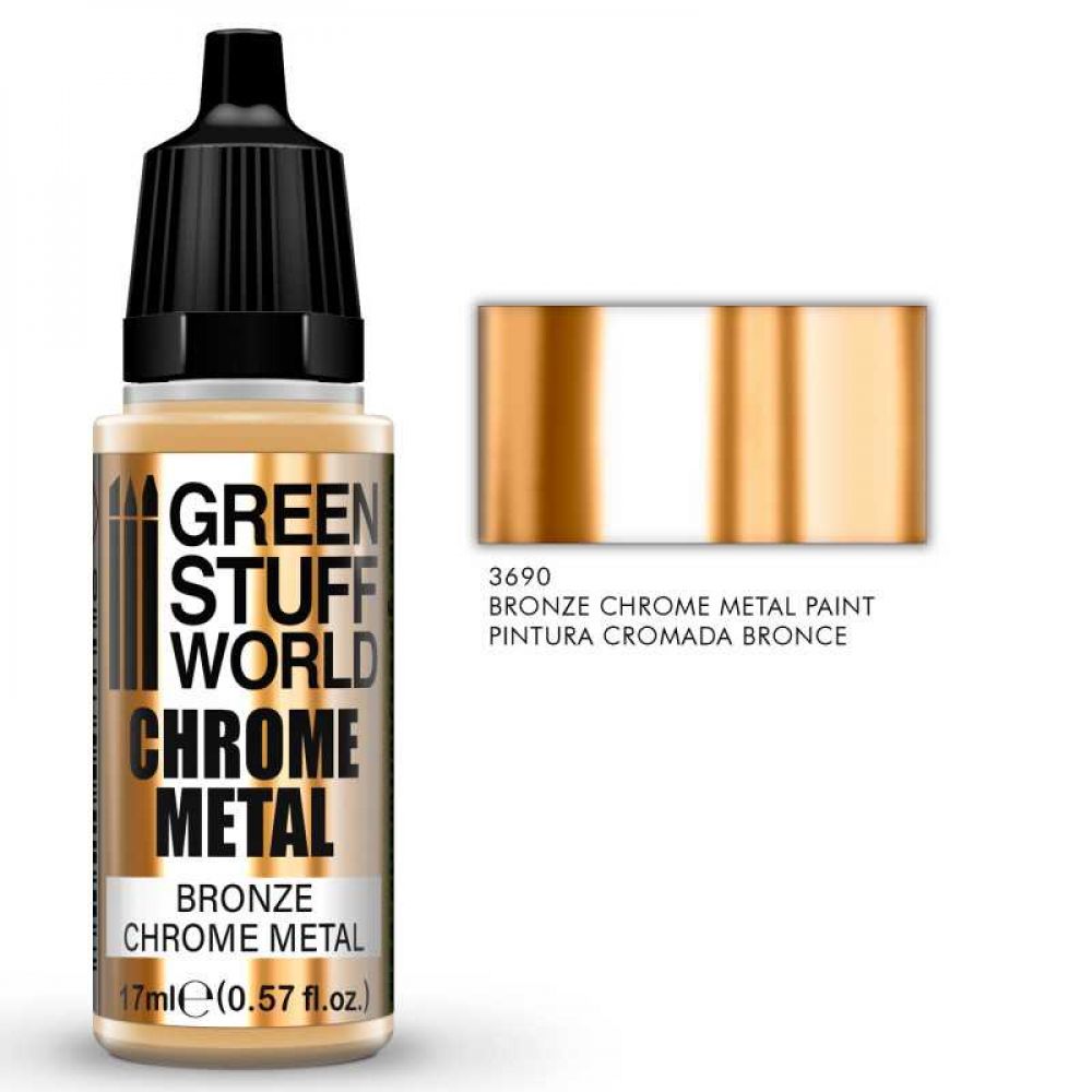 Peinture à Effet: Bronze Chrome Metal