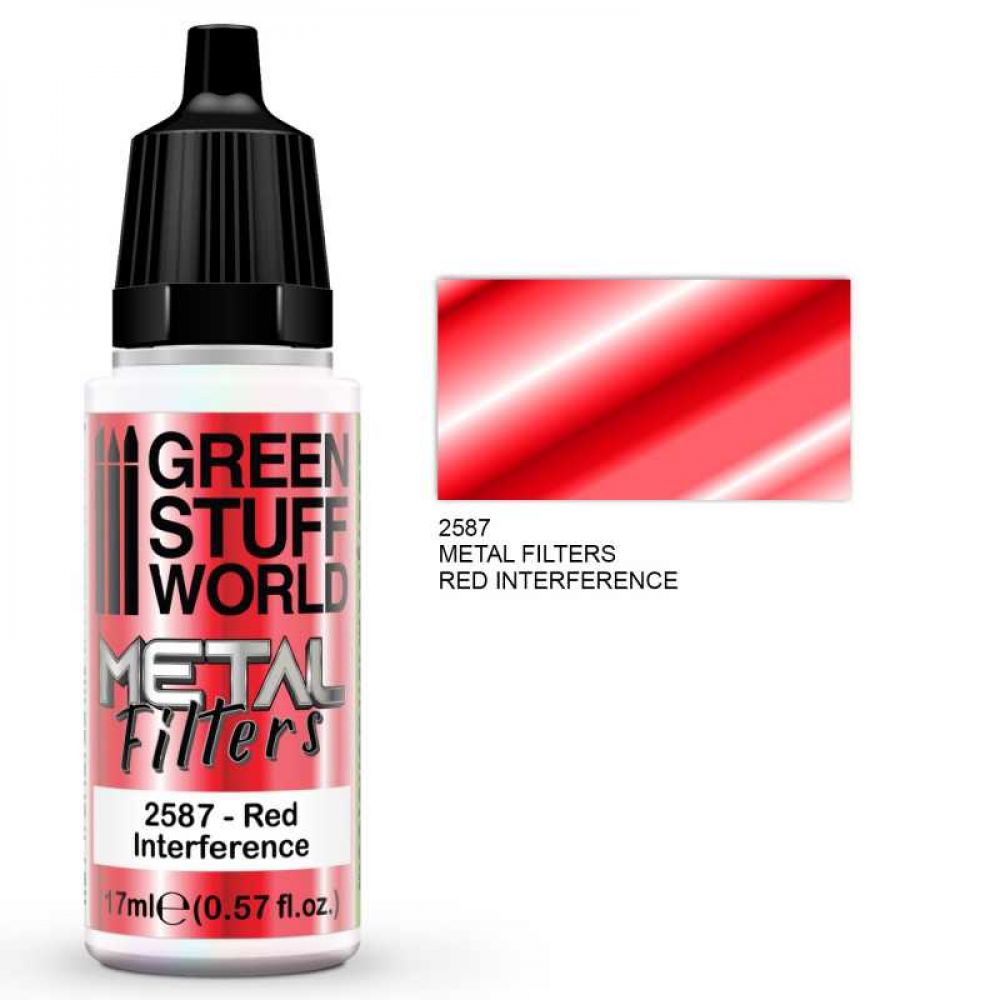 Peinture à Effet: Metal Filters: Red Interference