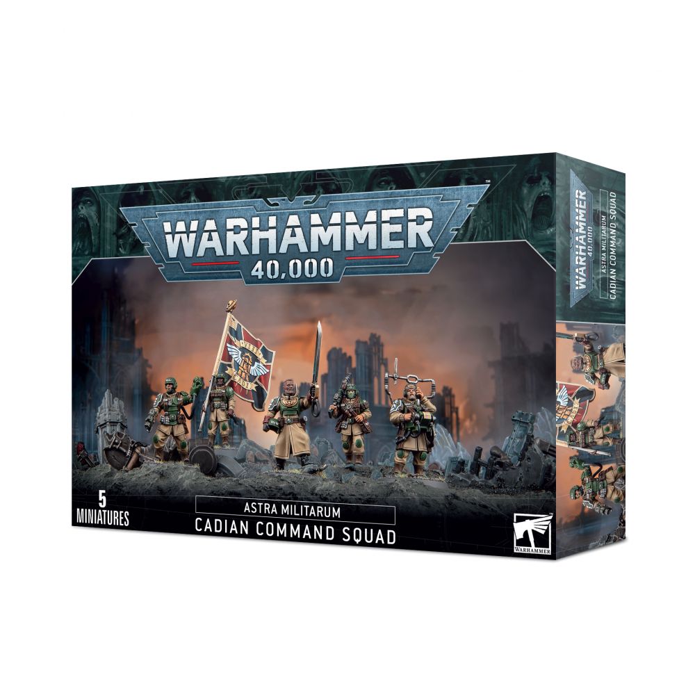 Astra Militarum: Escouade de Commandement Cadienne