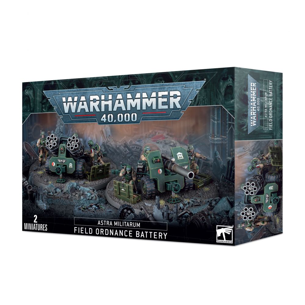 Astra Militarum: Batterie d'artillerie