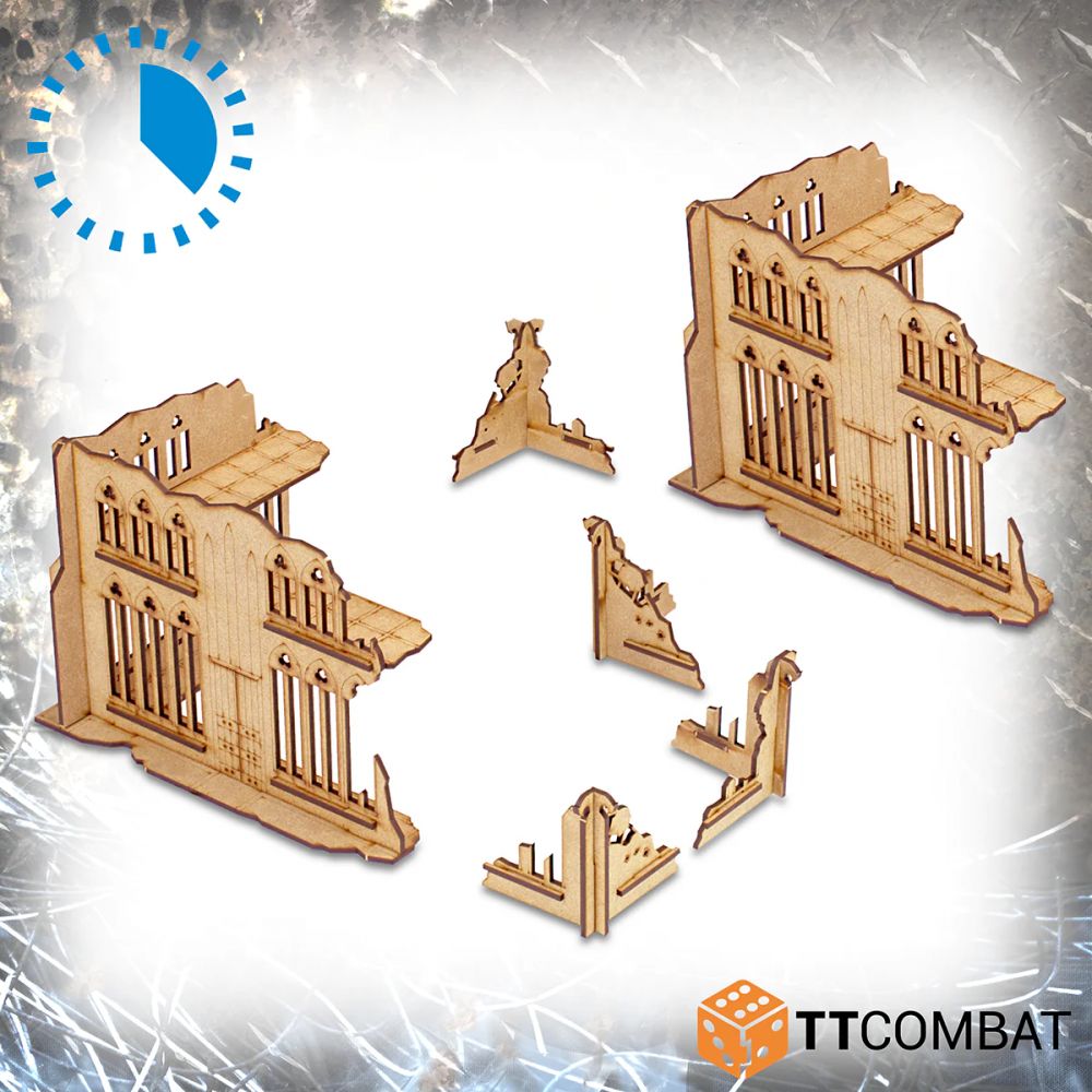 Décor: Municipium Sector Medium Corner Ruins