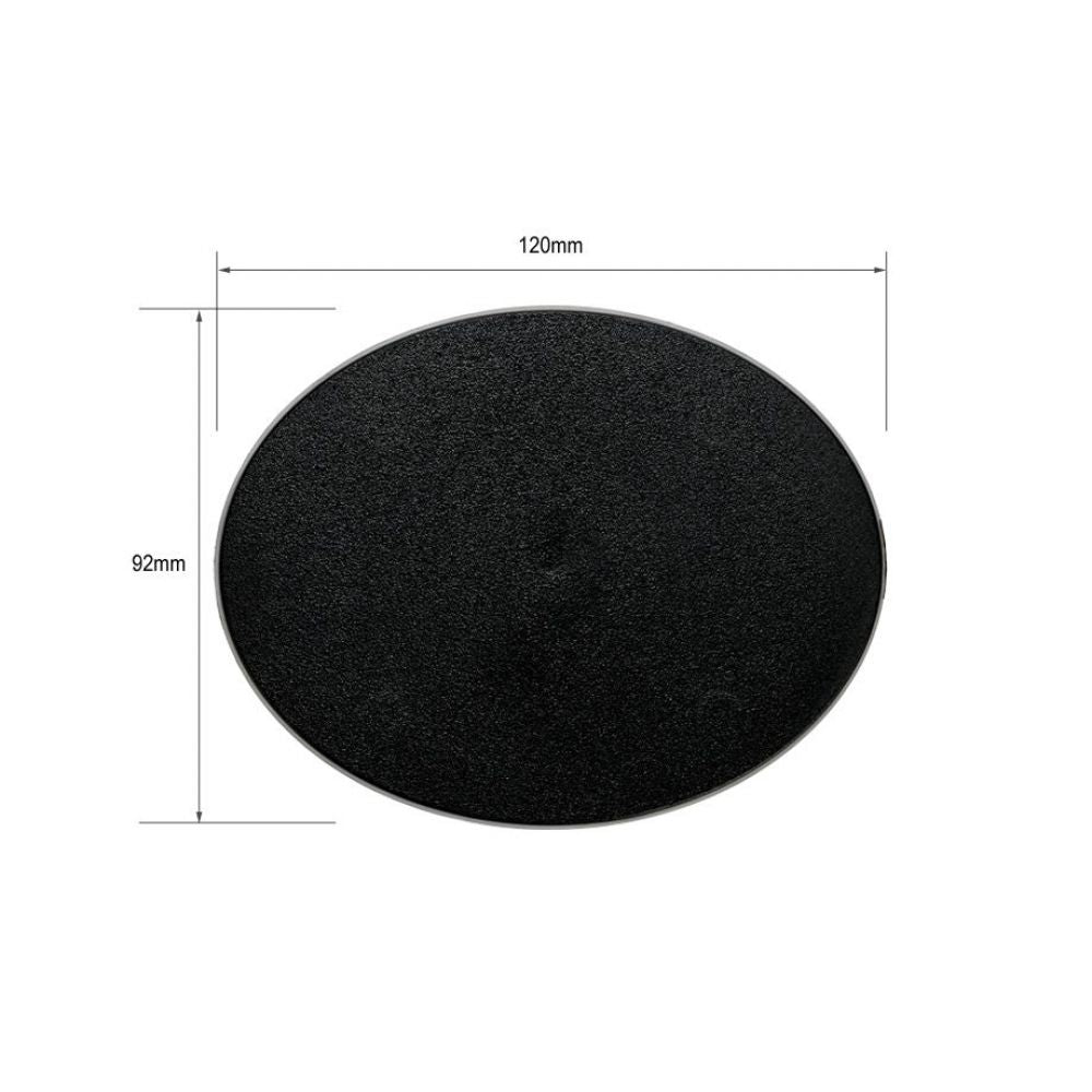 Socle Plastique Oval Citadel 120x92mm (VPC))