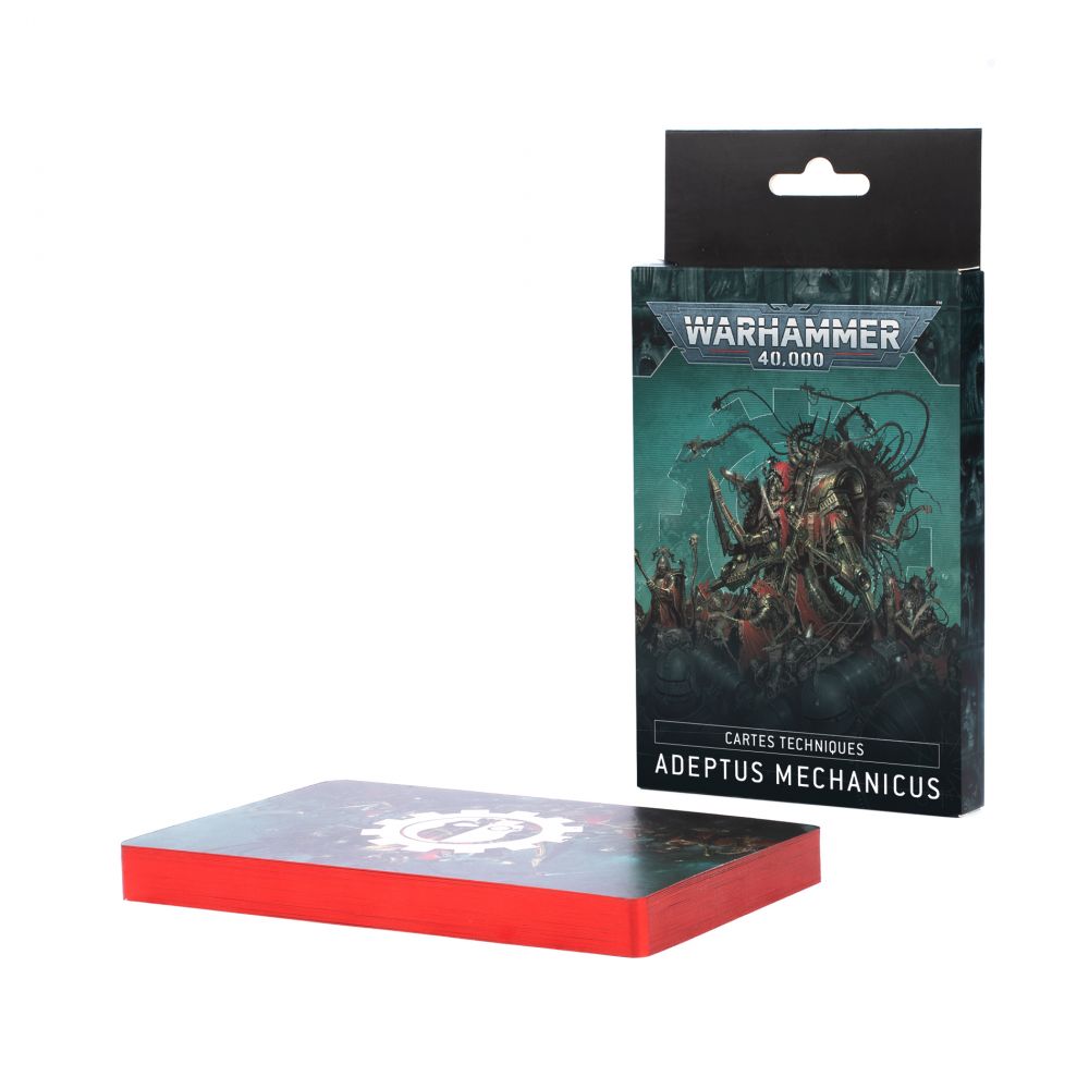 Destockage: Cartes de Fiche Technique: Adeptus Mechanicus V10 2023 (FR)