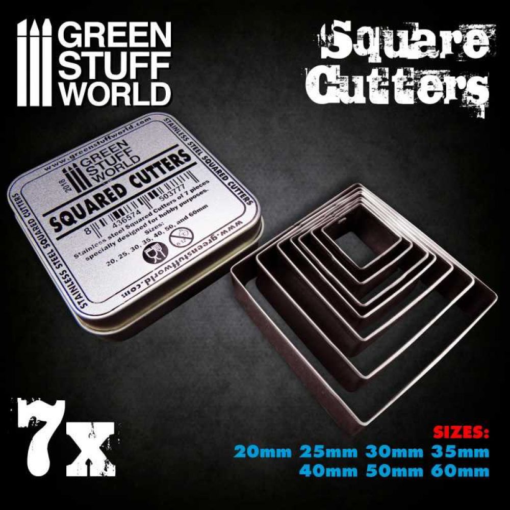 Cutters Carrés pour Bases