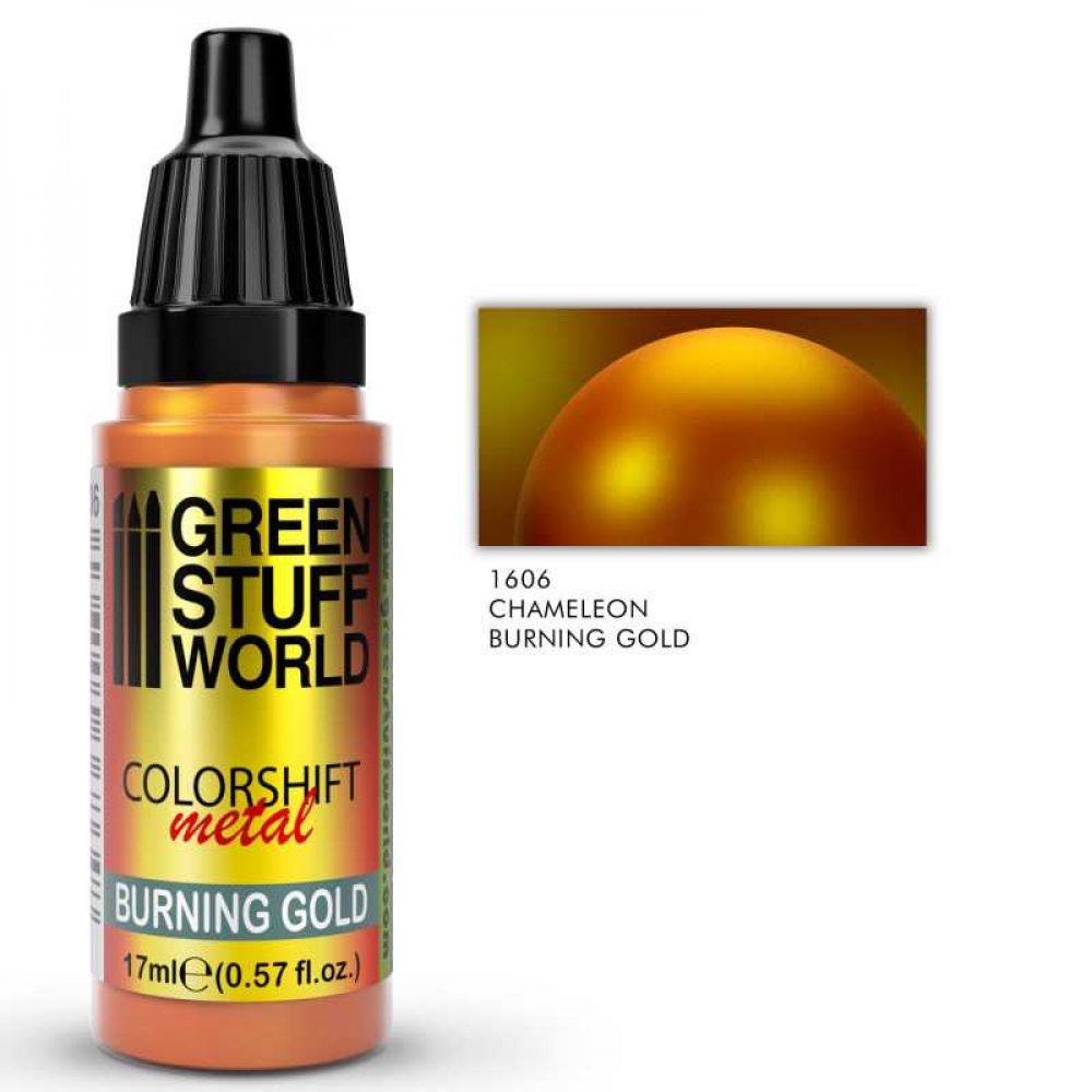 Peinture Caméléon BURNING GOLD 17ml