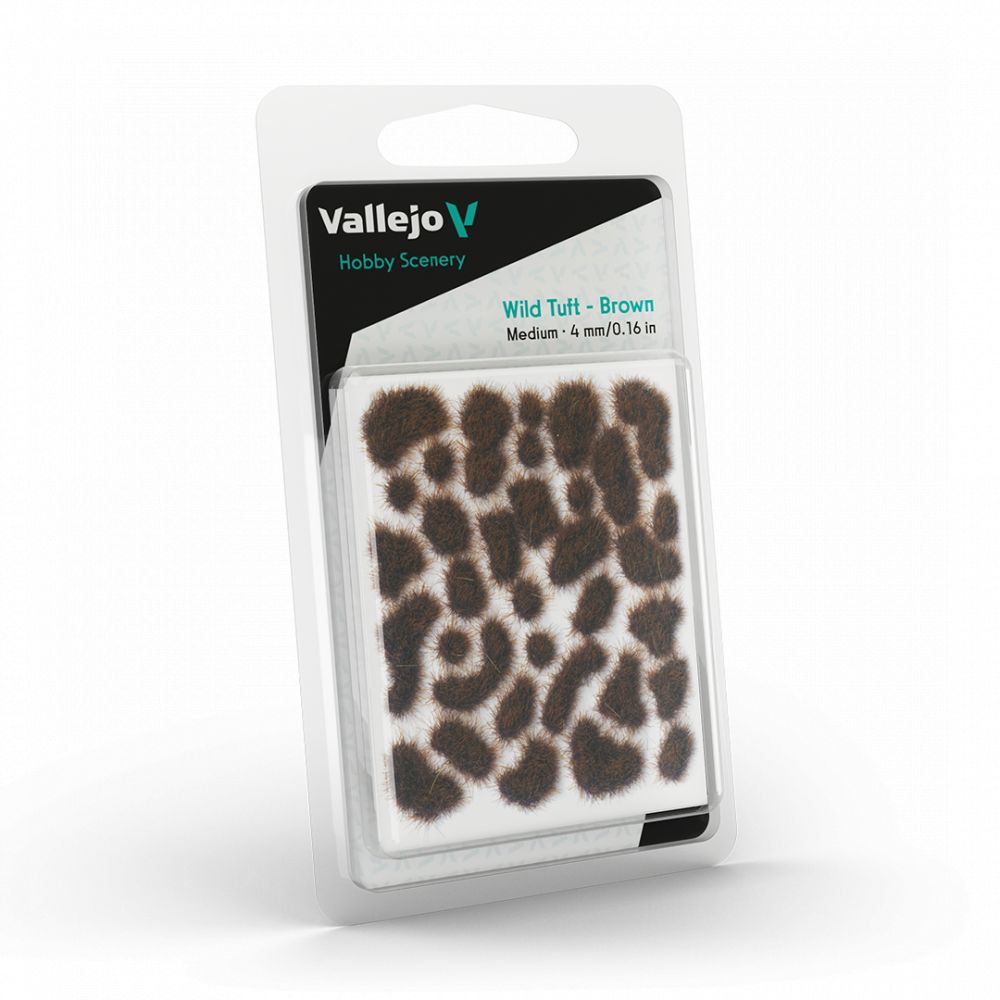 Wild Tuft - Brown - Marron 4mm