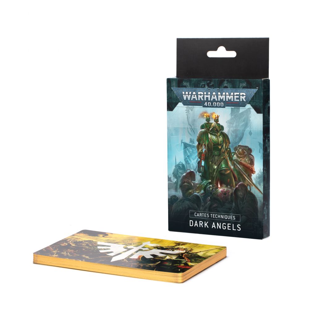 Destockage: Cartes de Fiche Technique: Dark Angel V10 2024 (FR)