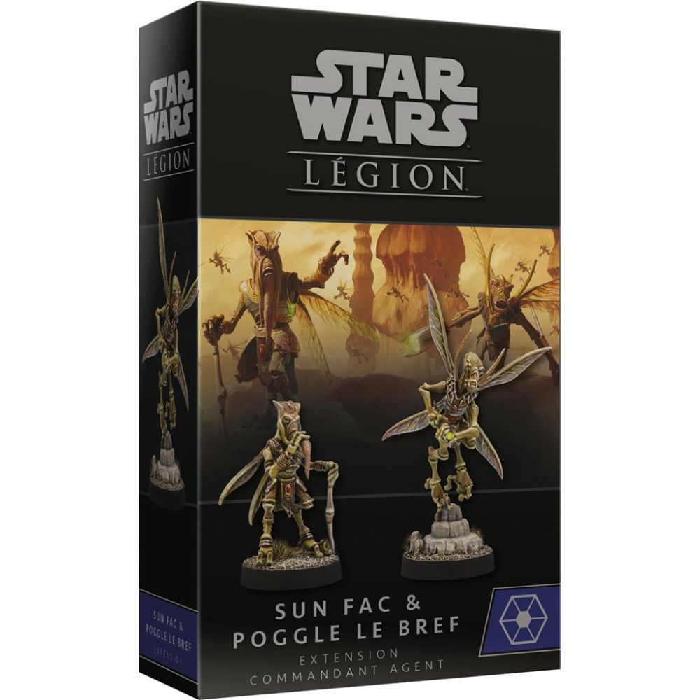 Destockage: Star Wars Légion: Alliance Séparatiste: Sun Fac & Poggle Ext. Commandant/Agent