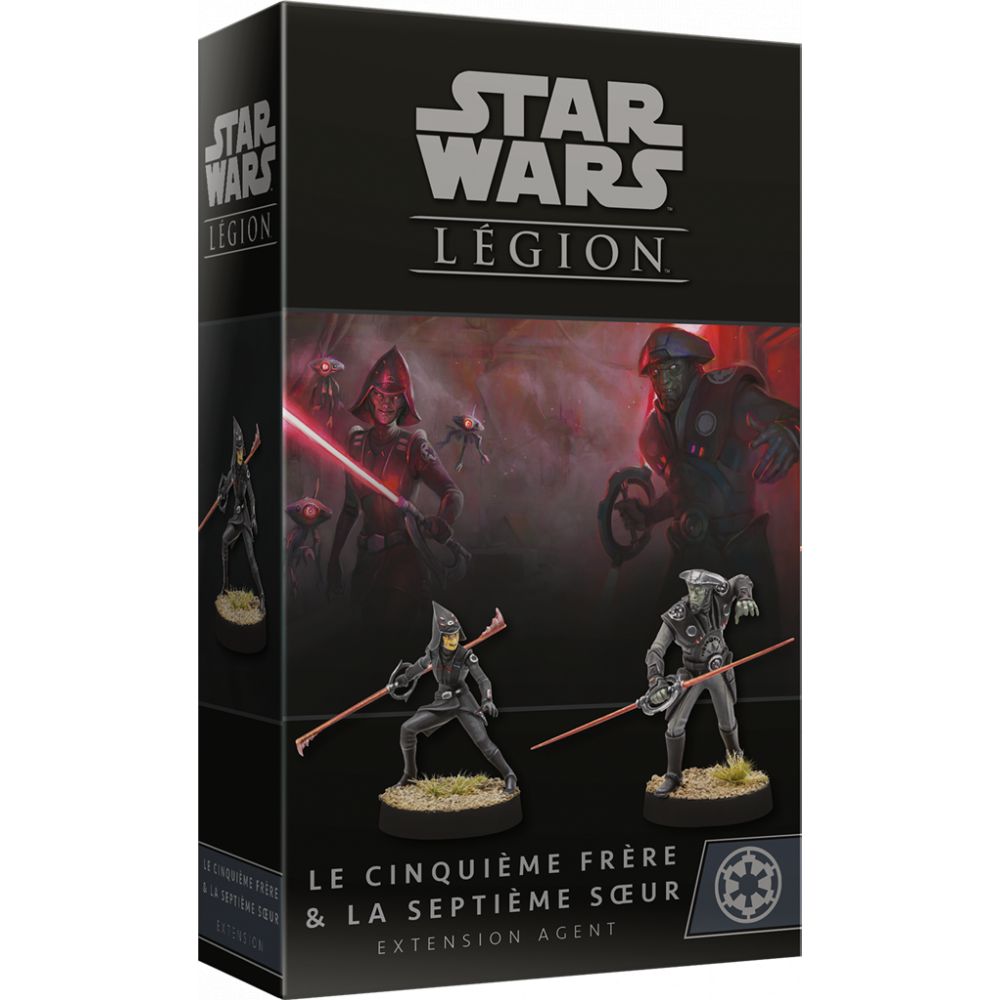 Destockage: Star Wars Légion: Empire Galactique: 5e Frère & 7e Sœur - Extension Agent