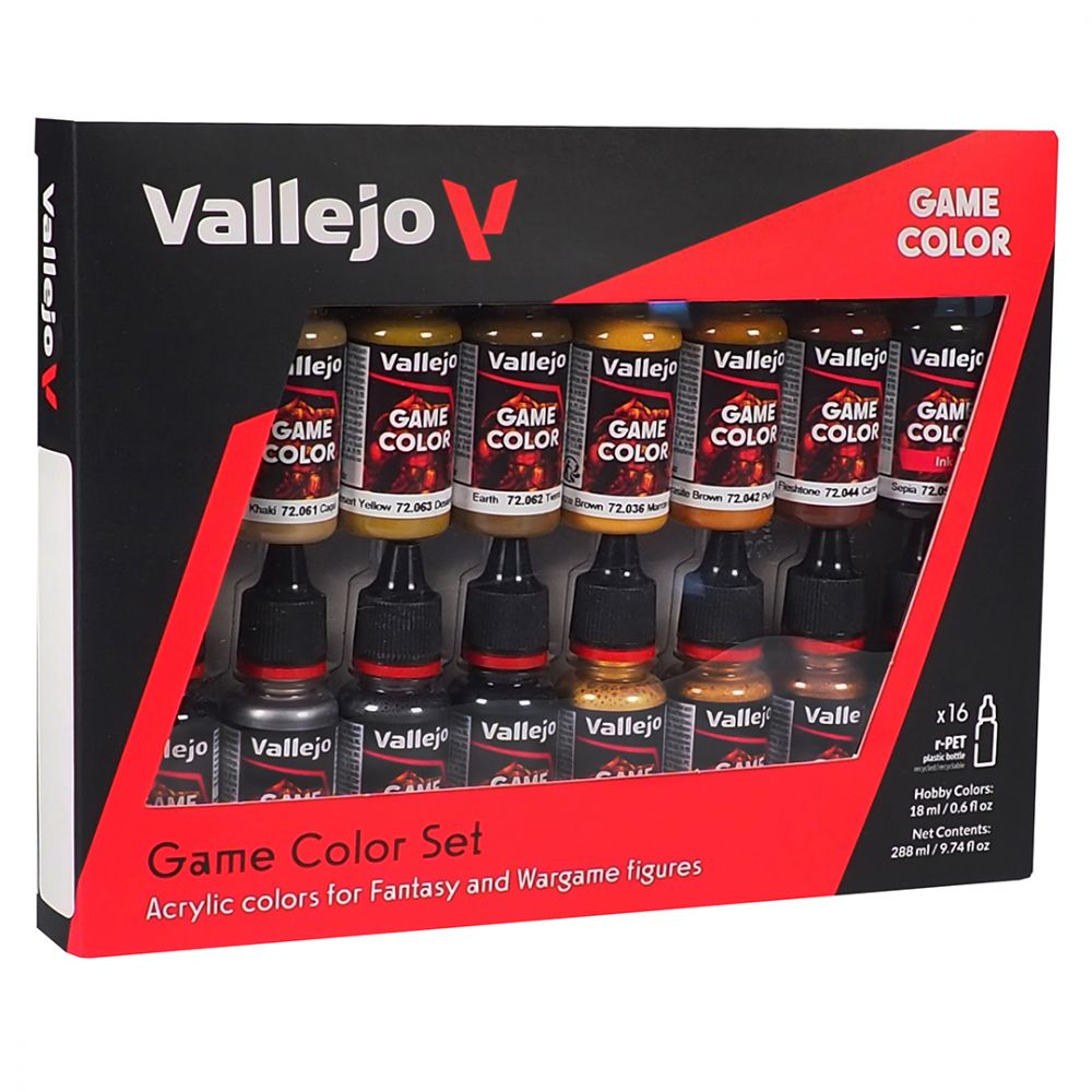 Set Peinture Game Color Effects 16 LEATHER AND METAL