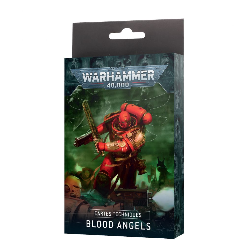 Cartes de Fiche Technique: Blood Angels V10 2024 (FR)
