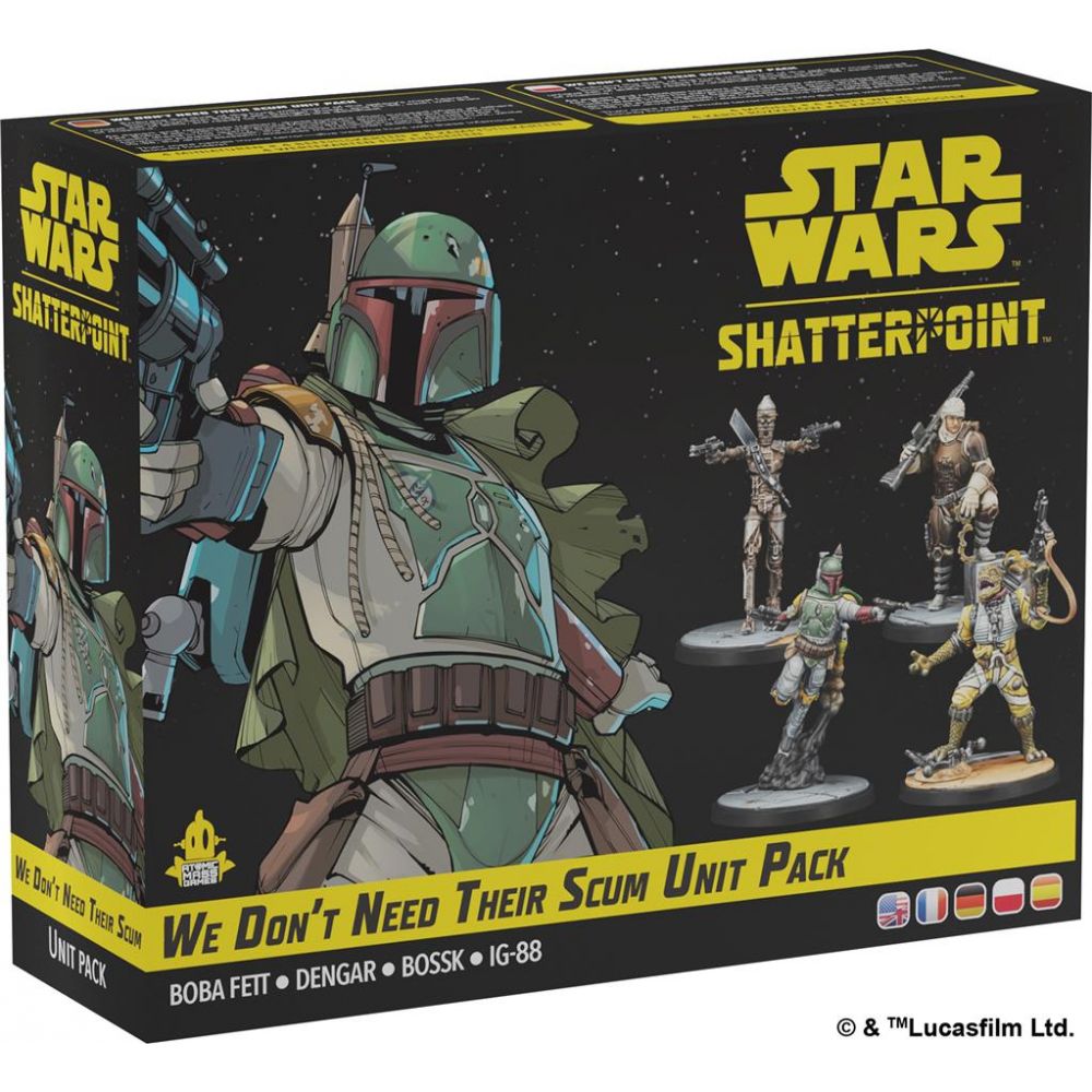 Star Wars Shatterpoint: We Don·t Need Their Scum Squad Pack