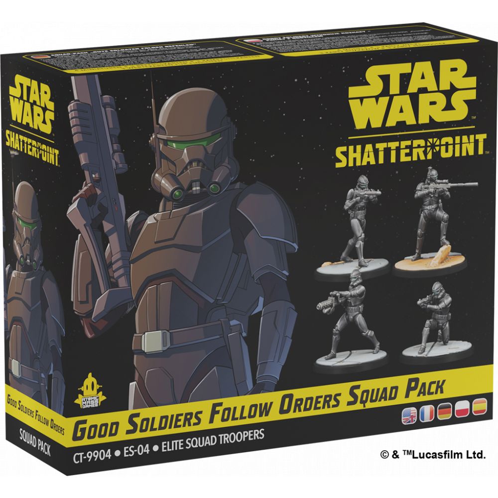 Star Wars Shatterpoint: Good Soldiers Follow Orders Squad Pack