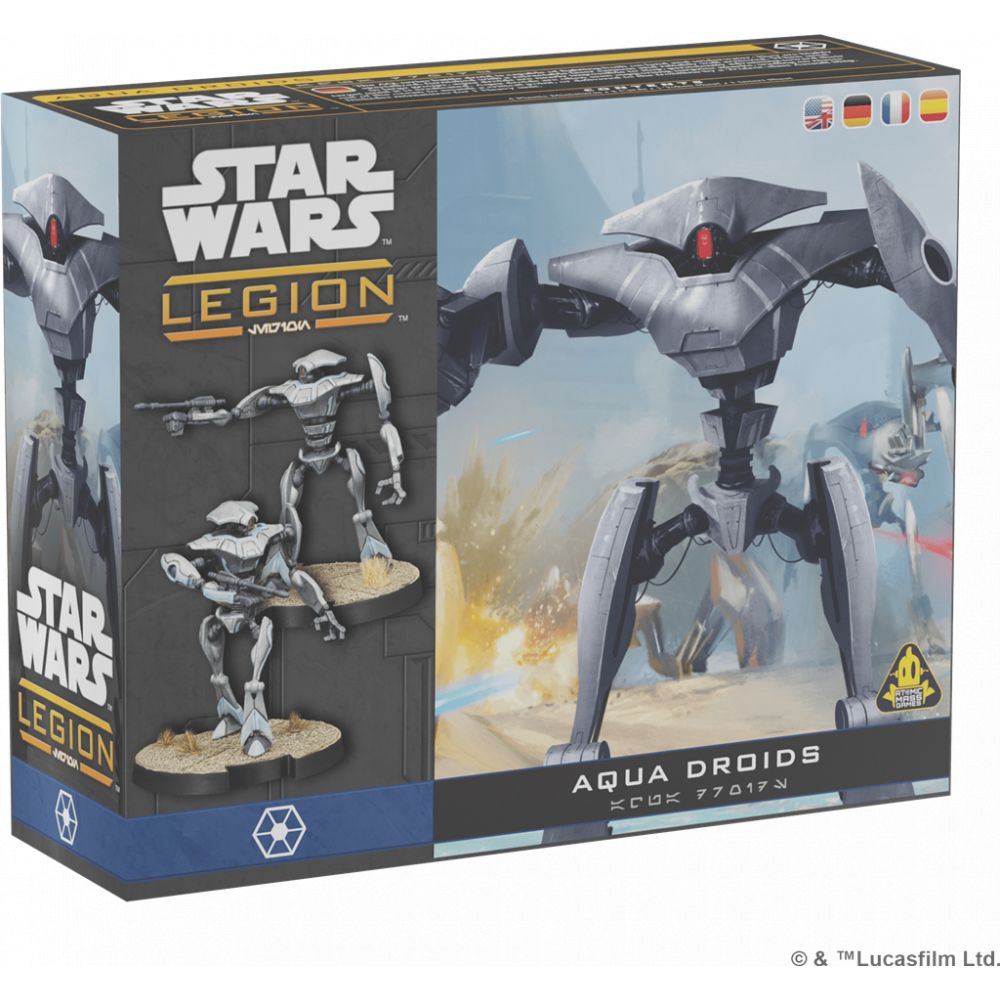 Star Wars Légion: Alliance Séparatiste: Aqua Droids