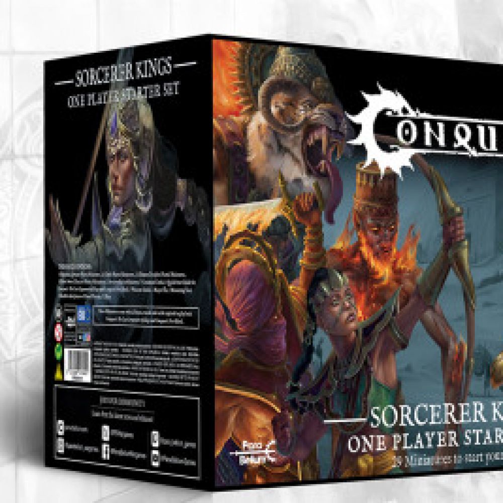 Conquest: Sorcerers Kings: 1 Player Starter - 2025 Edition