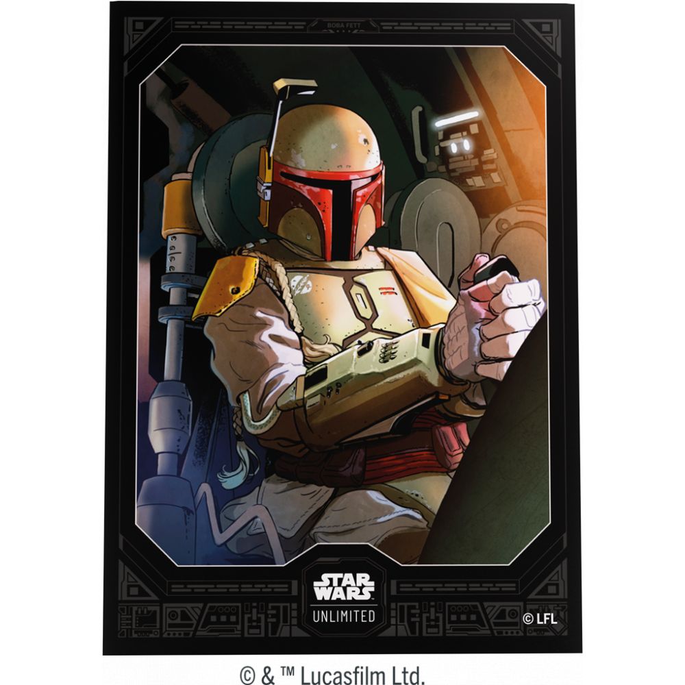 SW Unlimited Art Sleeves GameGenic: Boba Fett
