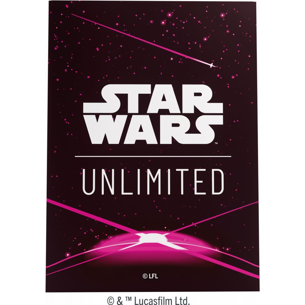 SW Unlimited Art Sleeves GameGenic: Card Back Magenta