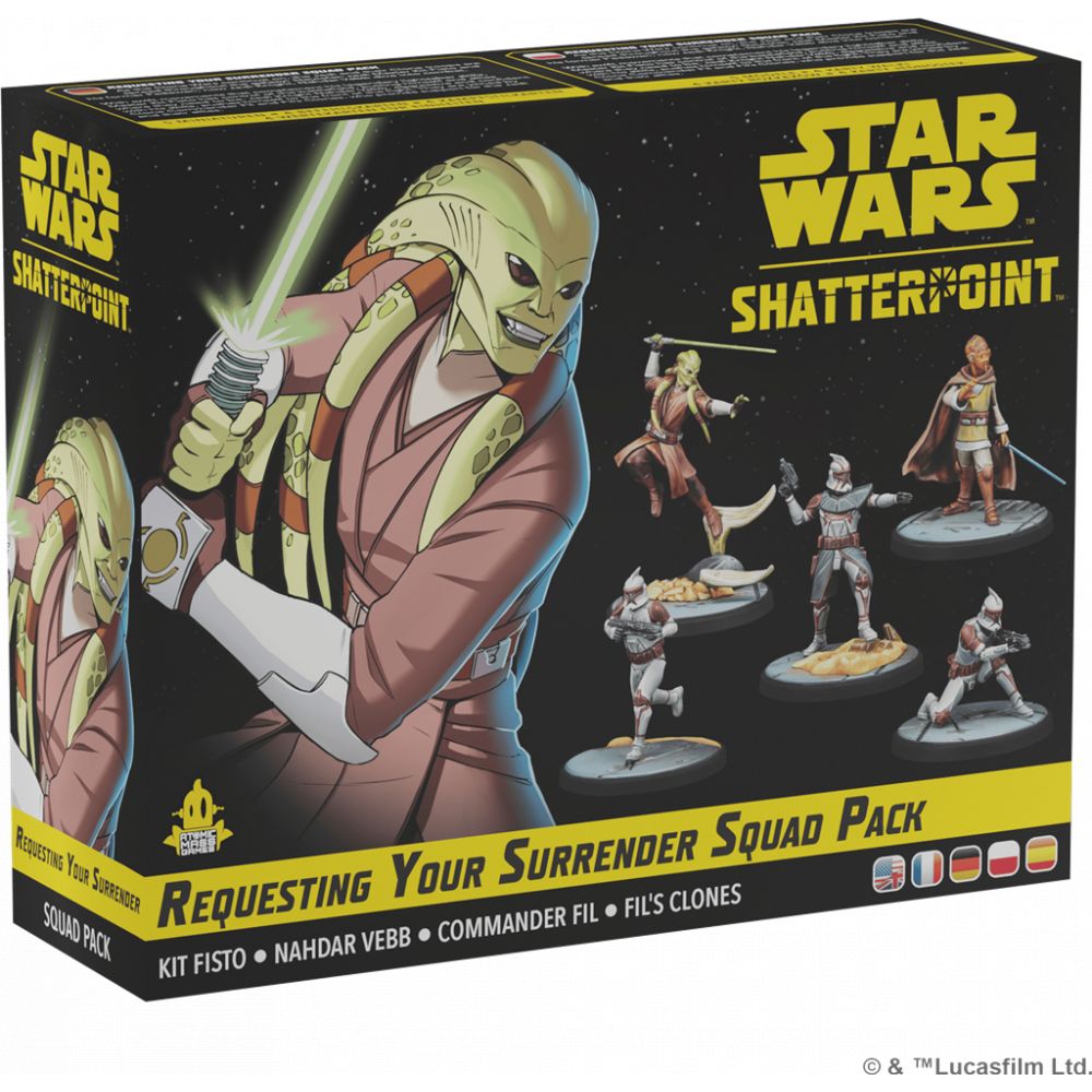 Star Wars Shatterpoint : : Requesting Your Surrender Squad Pack