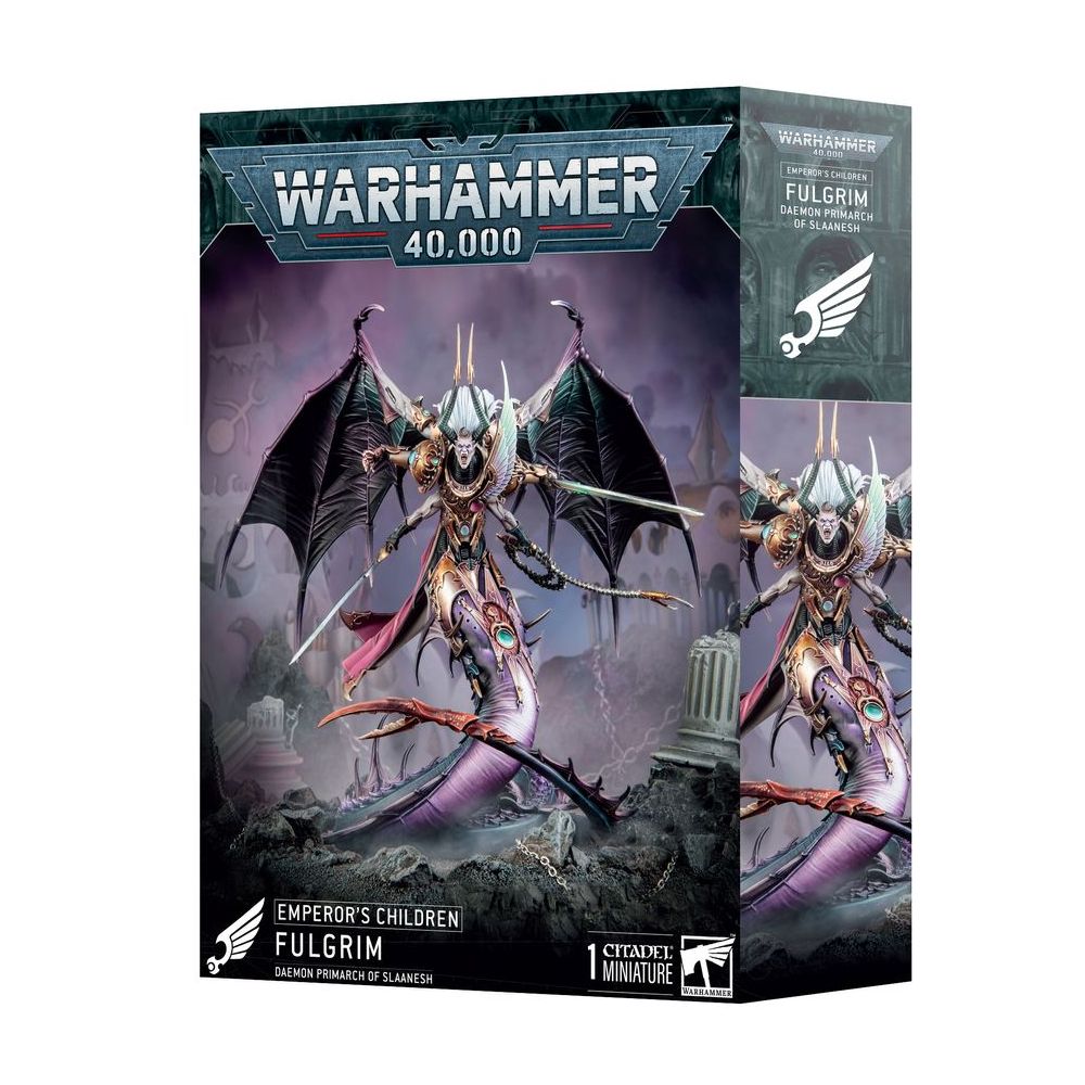 Emperor's Children: Fulgrim Primarque Demon de Slaanesh