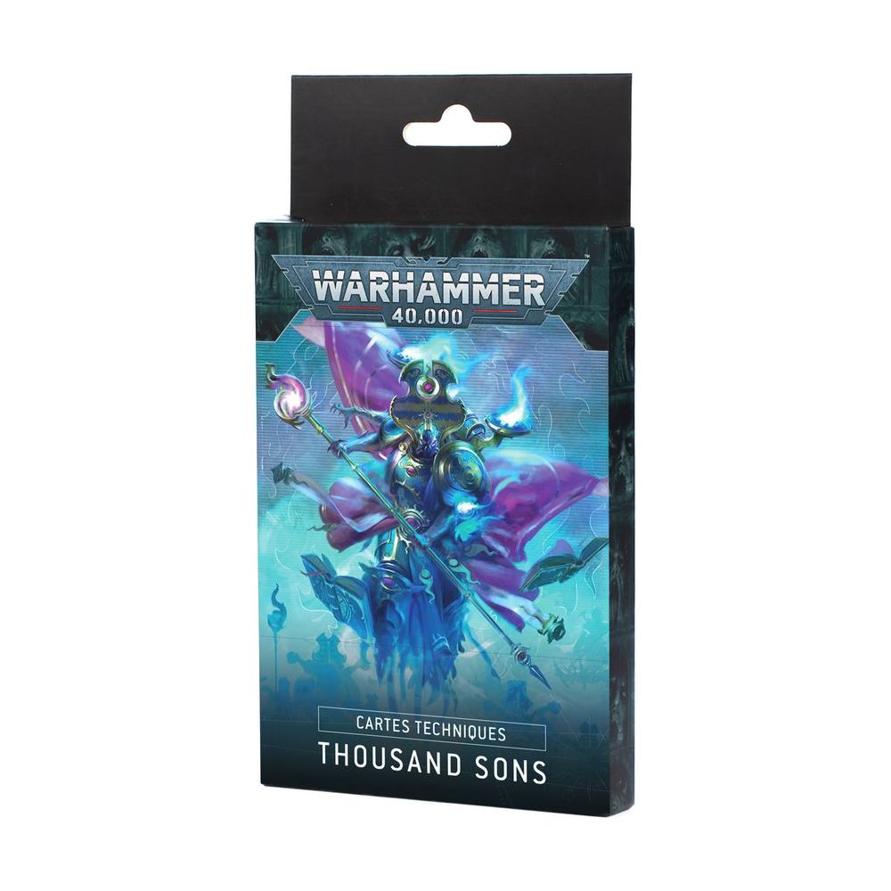 Destockage: Carte de Fiches Techniques: Thousand Sons V10 (2025 VF)