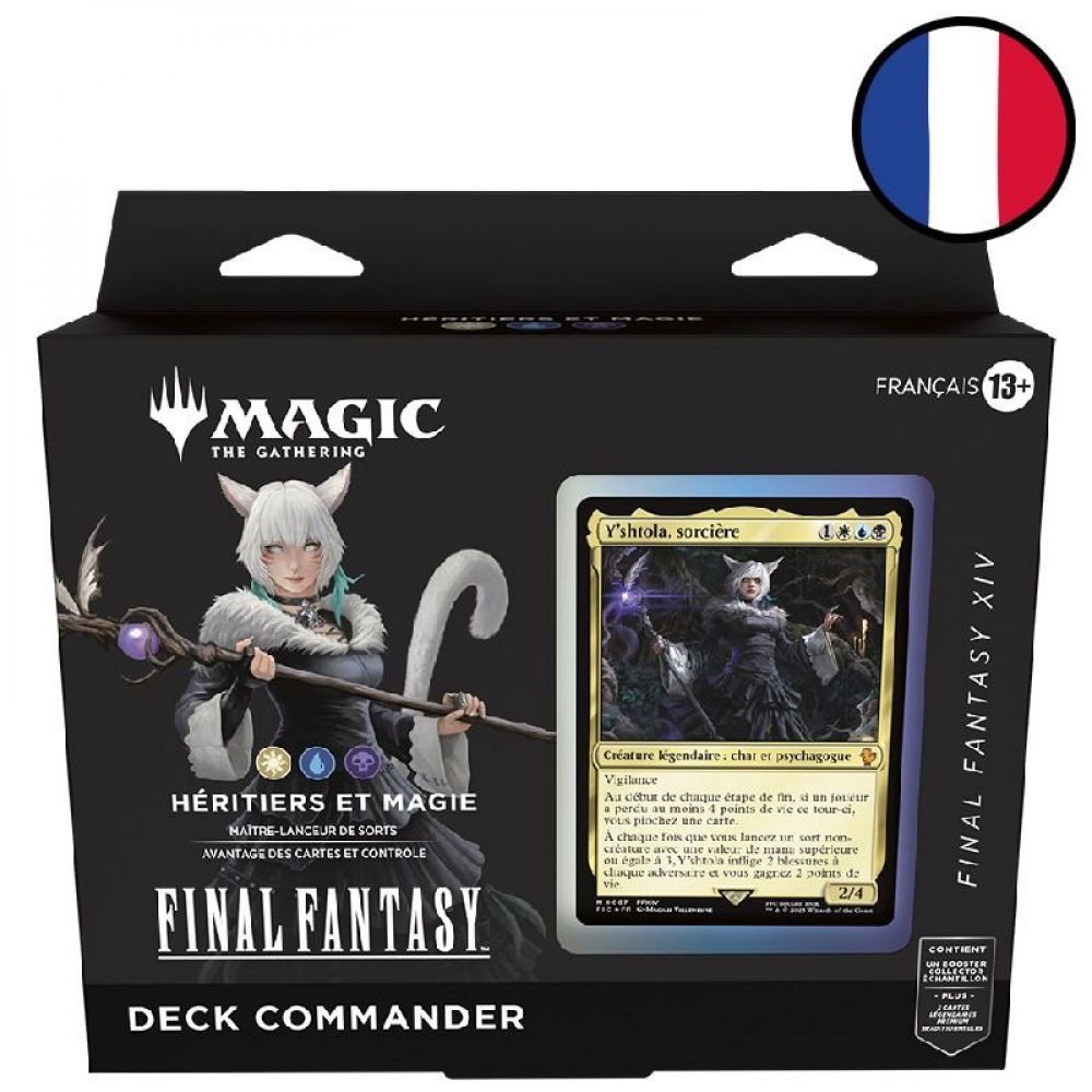 Deck Commander: Univers Beyond Final Fantasy: Héritiers et Magie (FR)