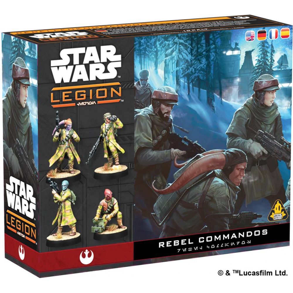 Star Wars Légion: Alliance Rebelle: Rebel Commandos (Resculpt 2025)