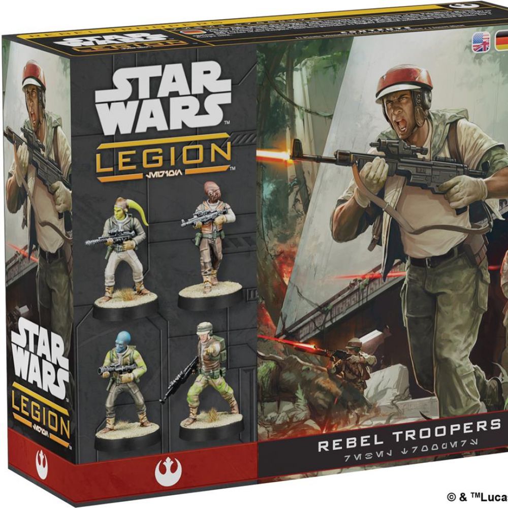 Star Wars Légion: Alliance Galactique: Rebel Troopers (Resculpt 2025)