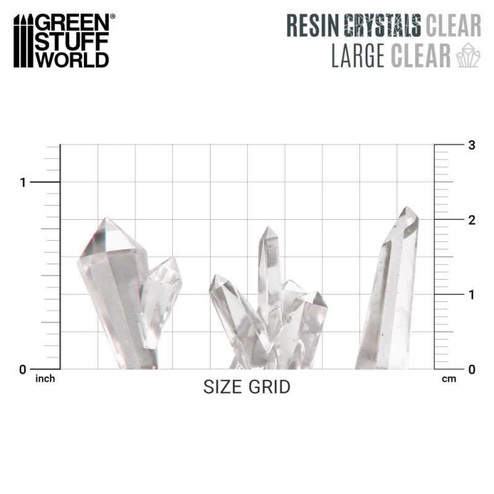 Cristaux de Résine Transparant- Grand