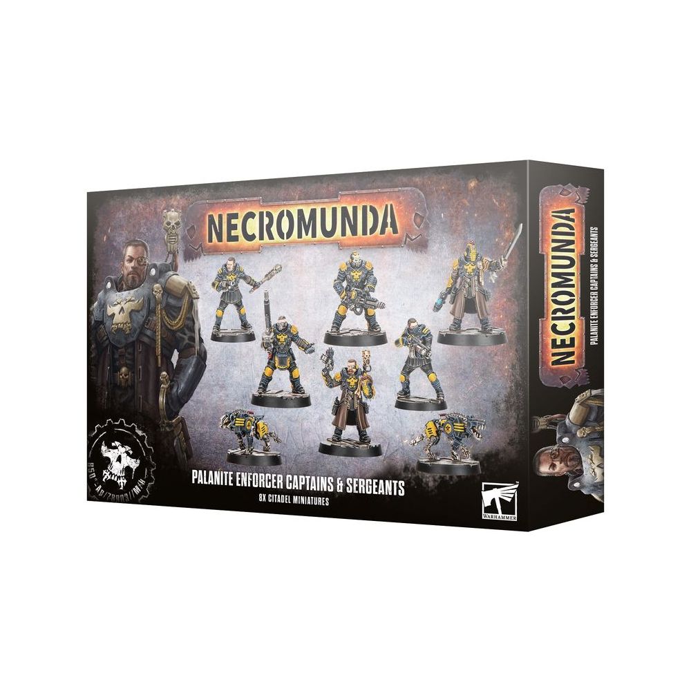 Necromunda: Palanite Enforcer Captains & Sergents