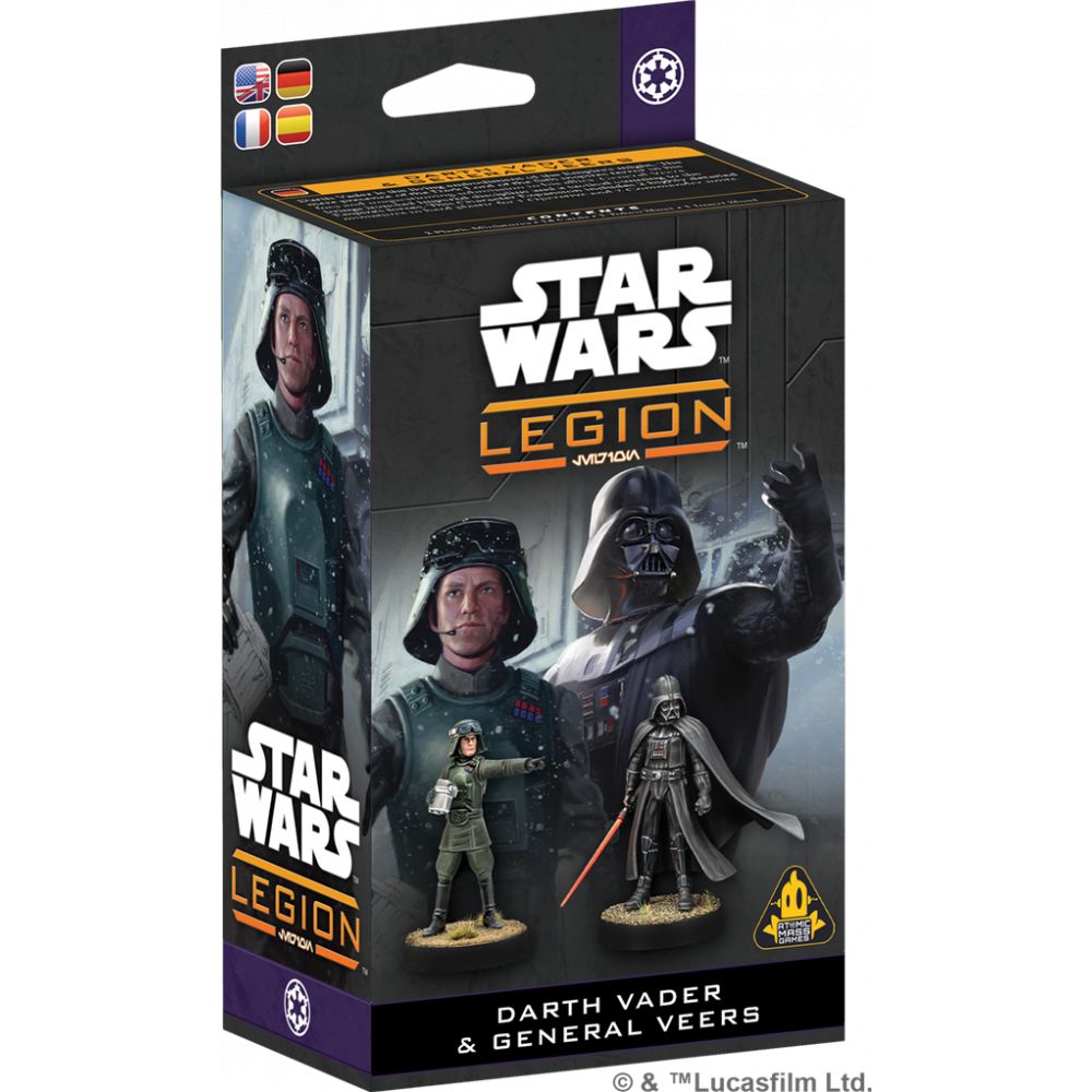 Star Wars Legion: Empire Galactique: Darth Vader & General Veers
