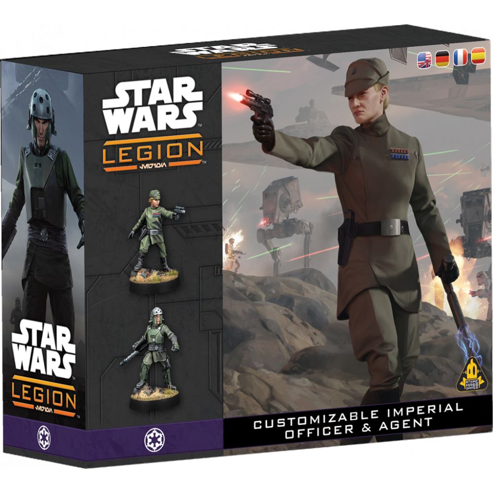 Star Wars Legion: Empire Galactique: Empire Commander & Operative