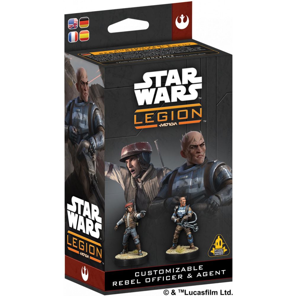 Star Wars Legion: Alliance Rebelle Commander & Operative