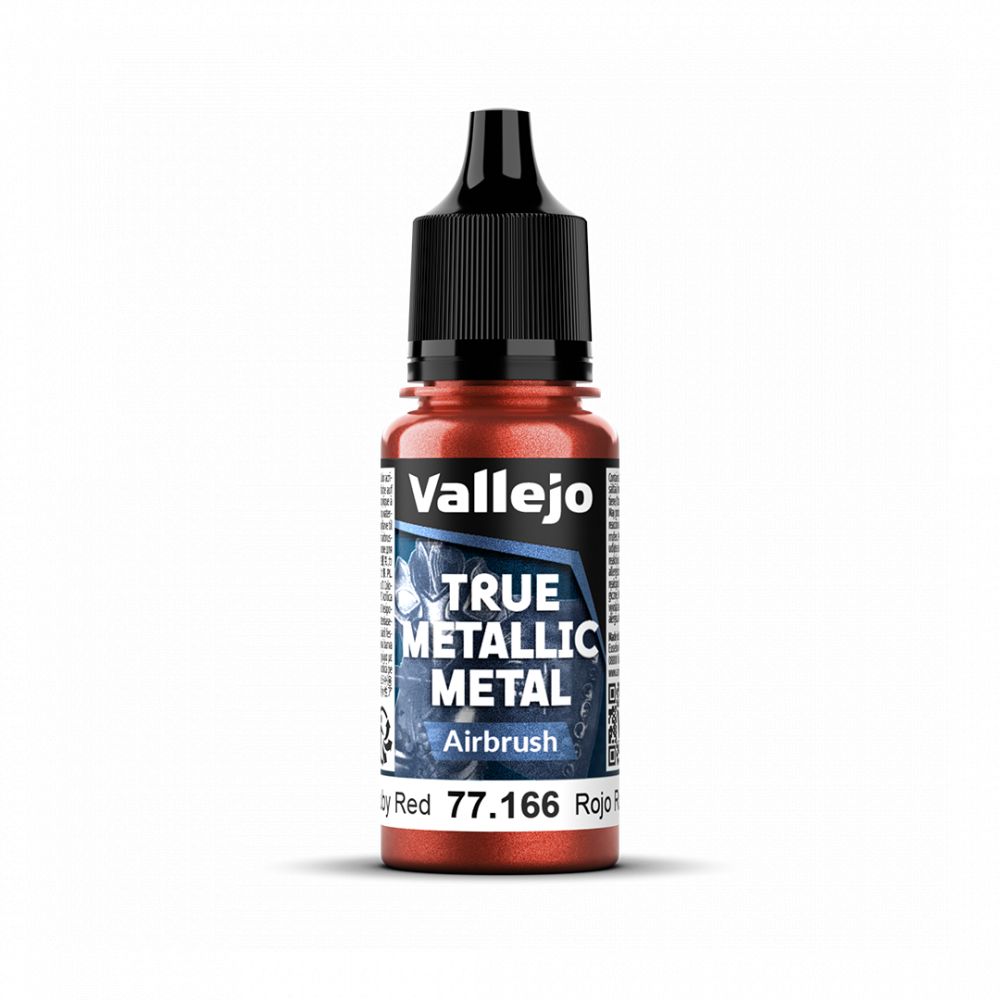 True Metallic Metal: Airbrush: Rouge rubis