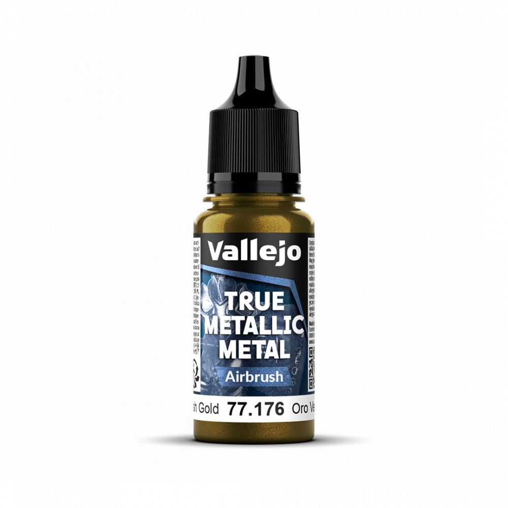 True Metallic Metal: Airbrush: Or vert
