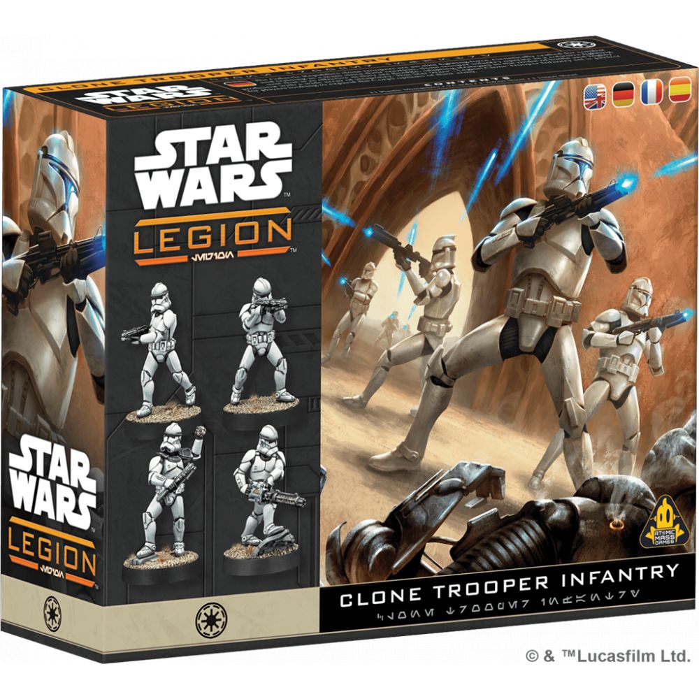 Star Wars Legion: République Galactique: Clone Trooper Infantry
