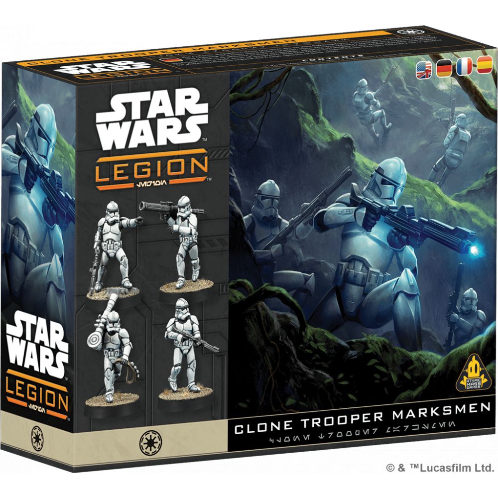 Star Wars Legion: République Galactique: Clone Trooper Marksmen