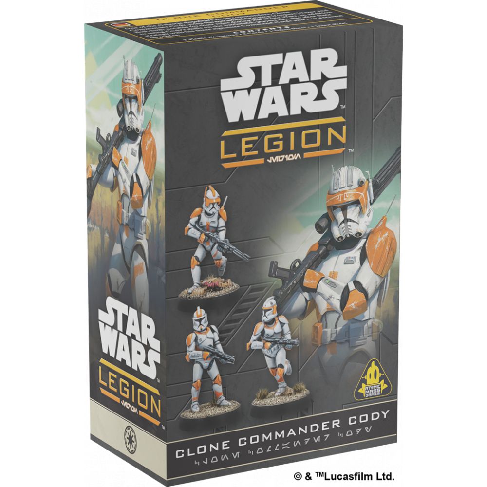 Star Wars Legion: Republique Galactique: Clone Commander Cody