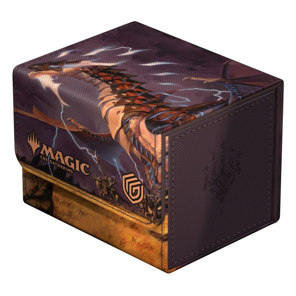 Deck Box Ultimate Guard Sidewinder 100+ Xenoskin Magic: The Gathering "Tarkir: Dragonstorm" Ghostfire - Neriv, Heart of the Storm