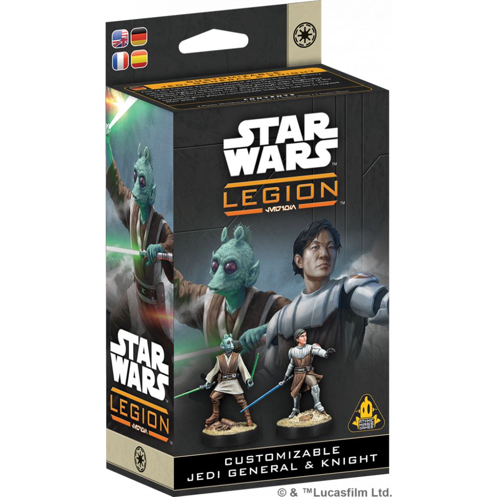 Star Wars Legion: République Galactique: Jedi General and Knight
