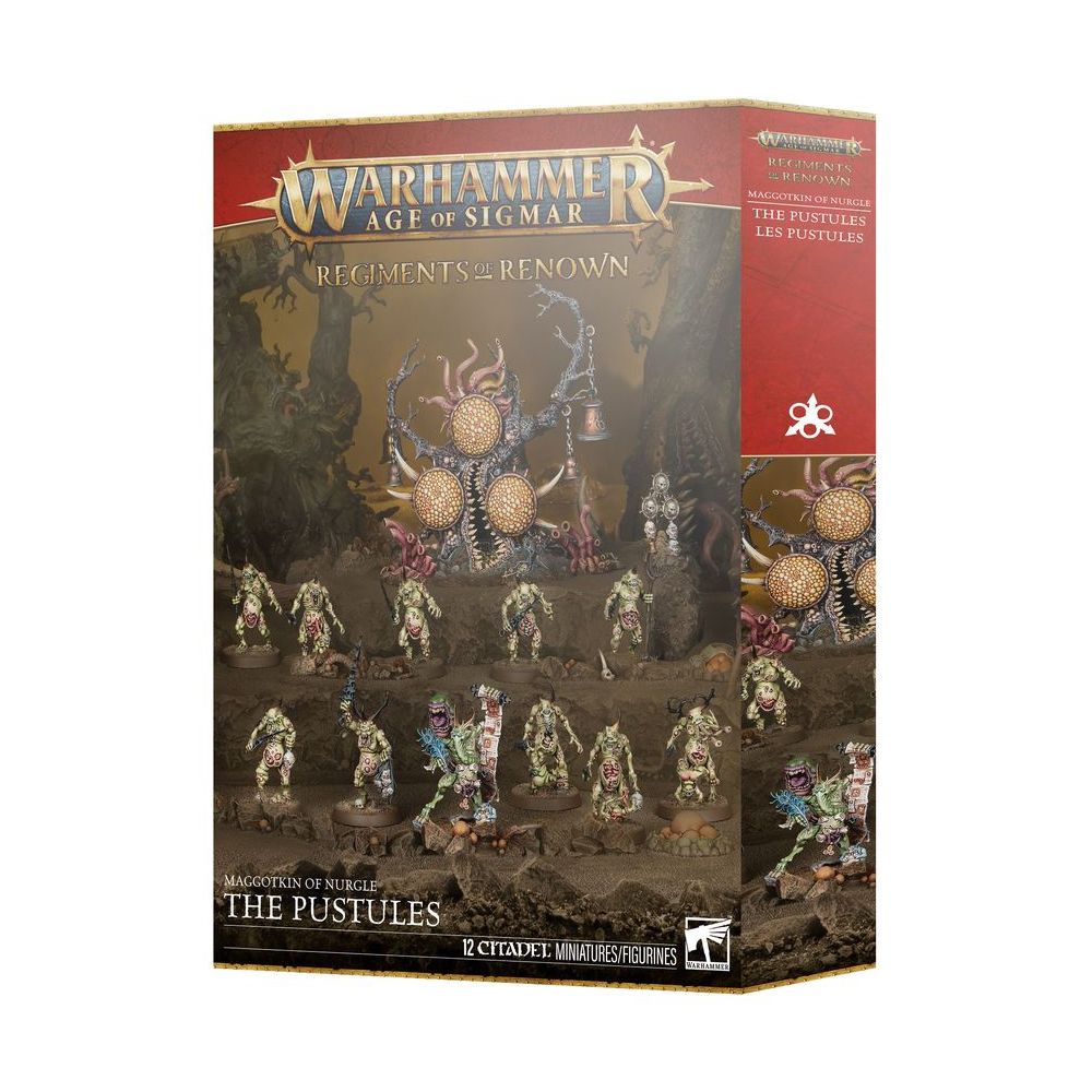 Maggotkin of Nurgle: Les Pustules