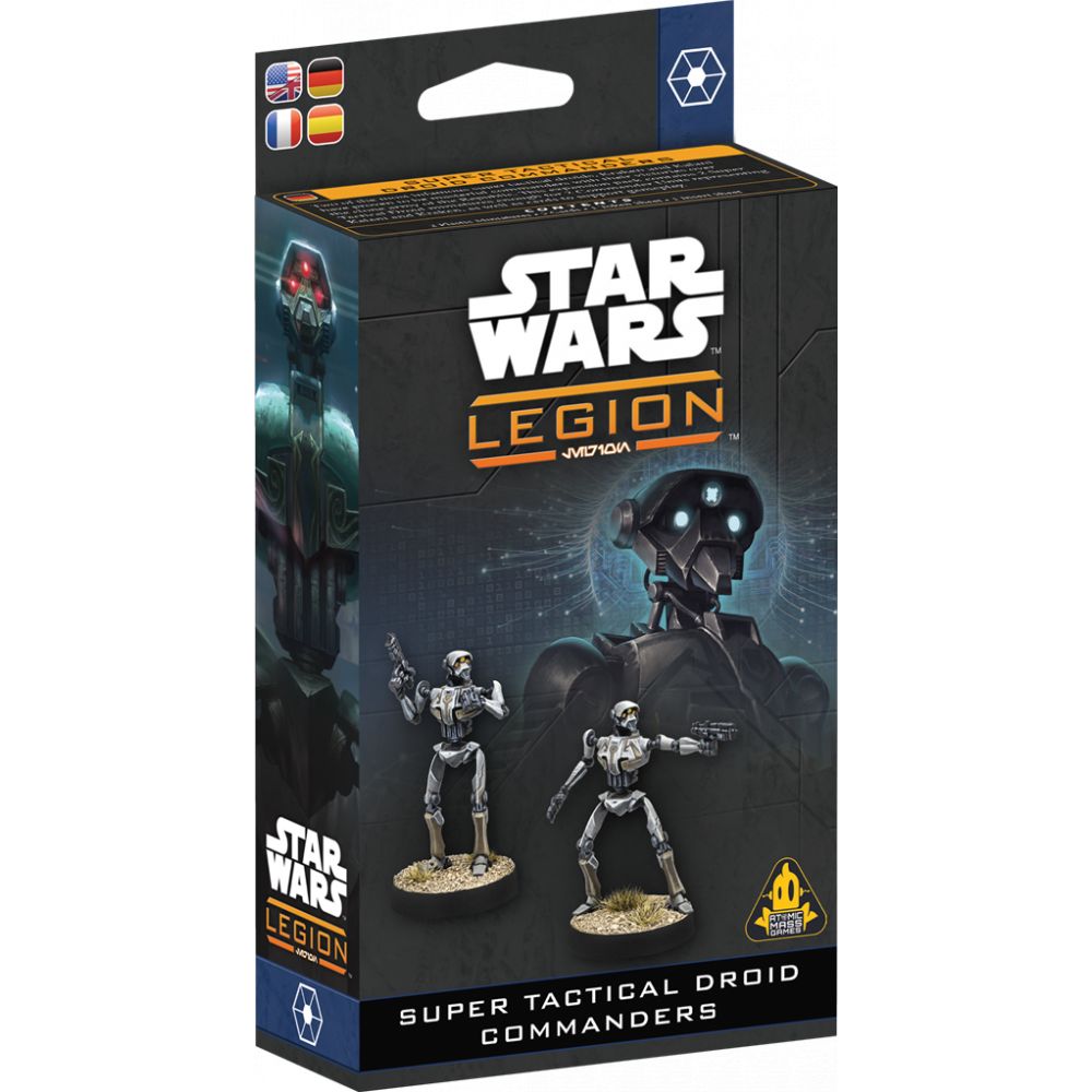 Star Wars Legion: Alliance Séparatiste: Super Tactical Droid Commanders (Resculpt)