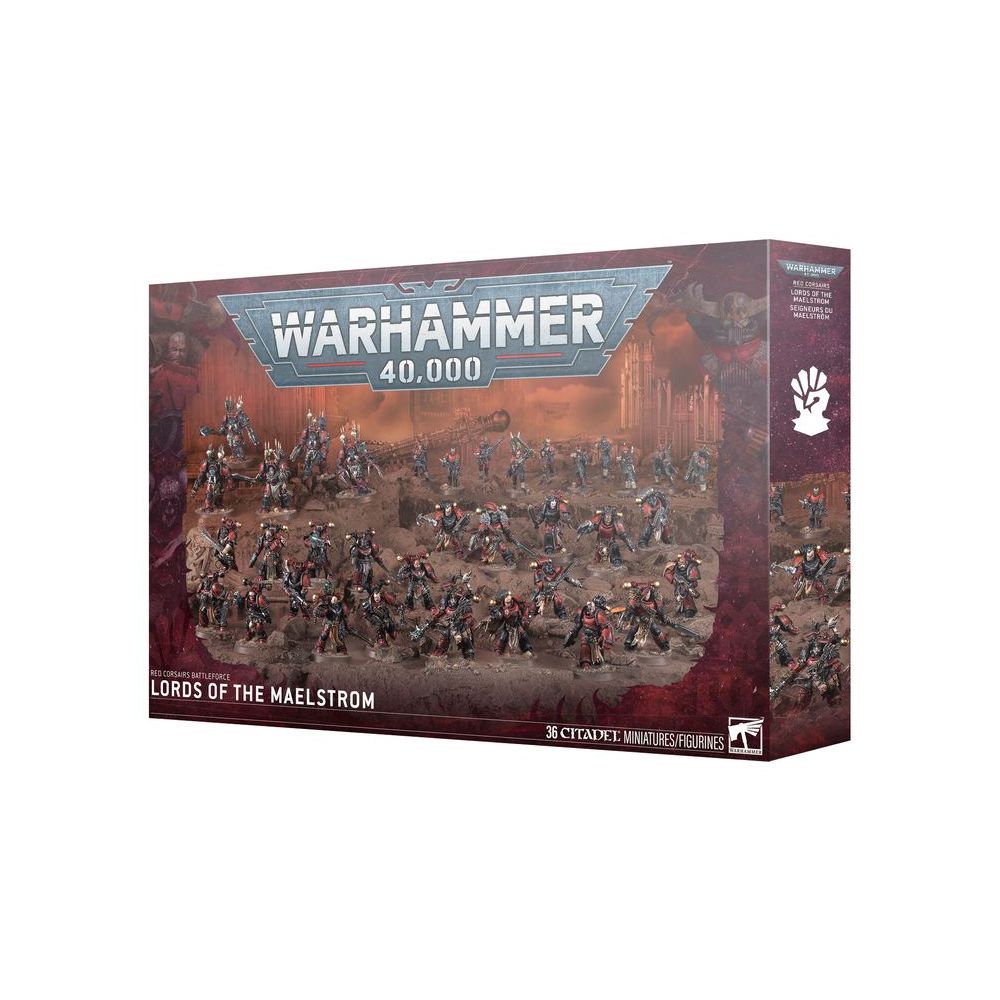 Chaos Spaces Marines: Bataillon Red Corsairs: Seigneurs du Maelström