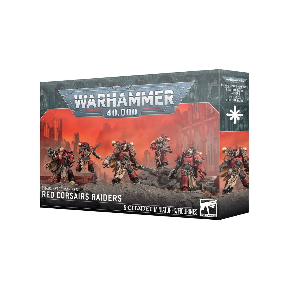 Chaos Spaces Marines: Pillards Red Corsairs
