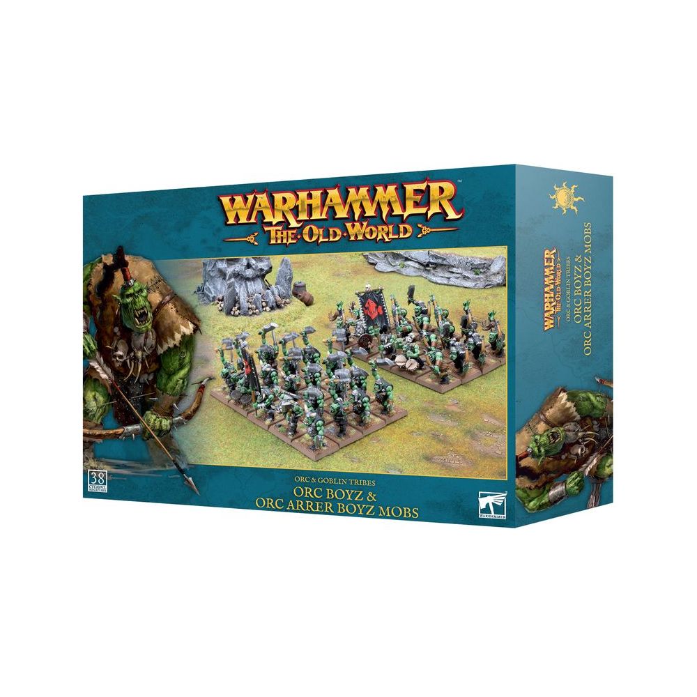 Warhammer The Old World: Bande de Boyz Orques et de Flèch' Boyz Orques